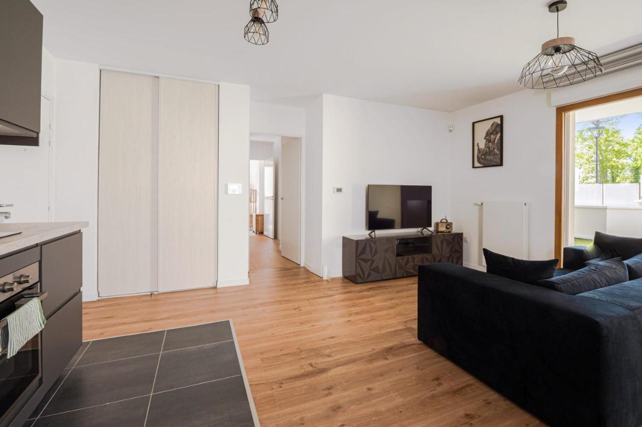 Cosygreen77 Modern Apartment With Garden And Parking Magny-le-Hongre Kültér fotó